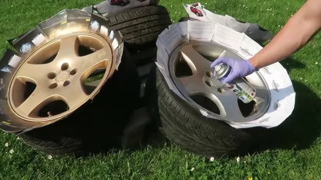 Jak zabezpieczyć opony przed malowaniem felg i uniknąć uszkodzeń Jak zabezpieczyć opony przed malowaniem felg i uniknąć uszkodzeń